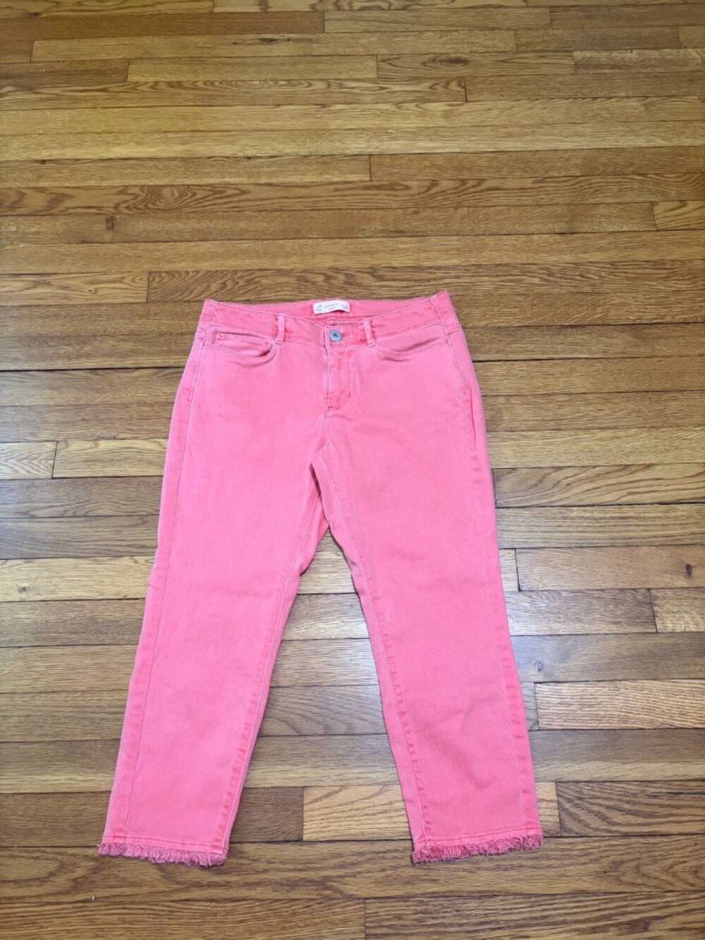 J Jill Womens Jeans Size 4p 4 Petite Authentic Fit Cropped Stretch Denim 30x22